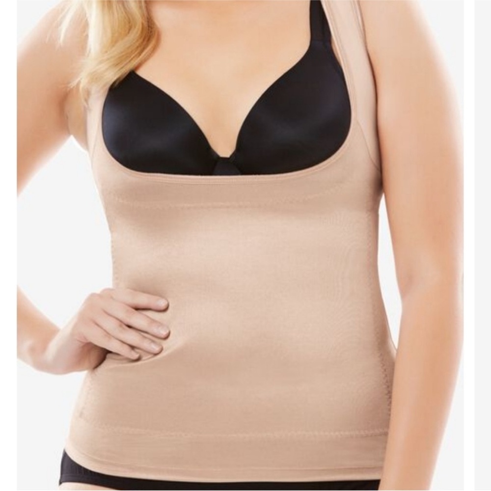 Secret Solutions Nude Wear Your Own Bra Tank 5X
